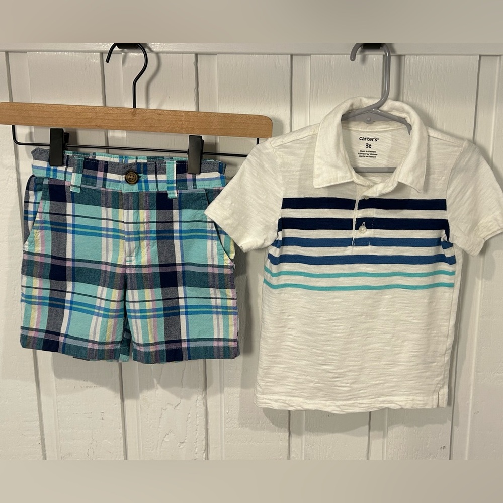 Carter's Polo & Short Set
